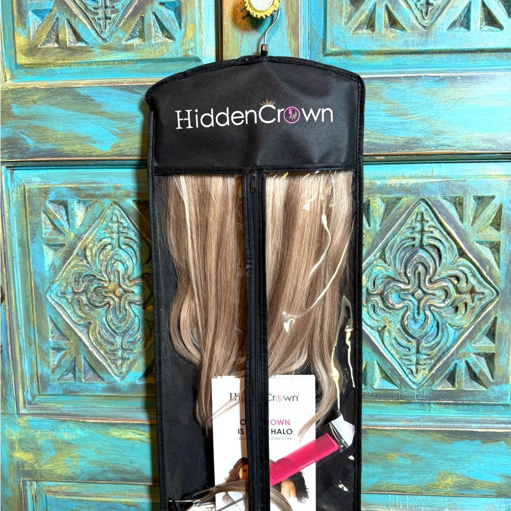 Hidden Crown Blonde Hair Extensions #882
